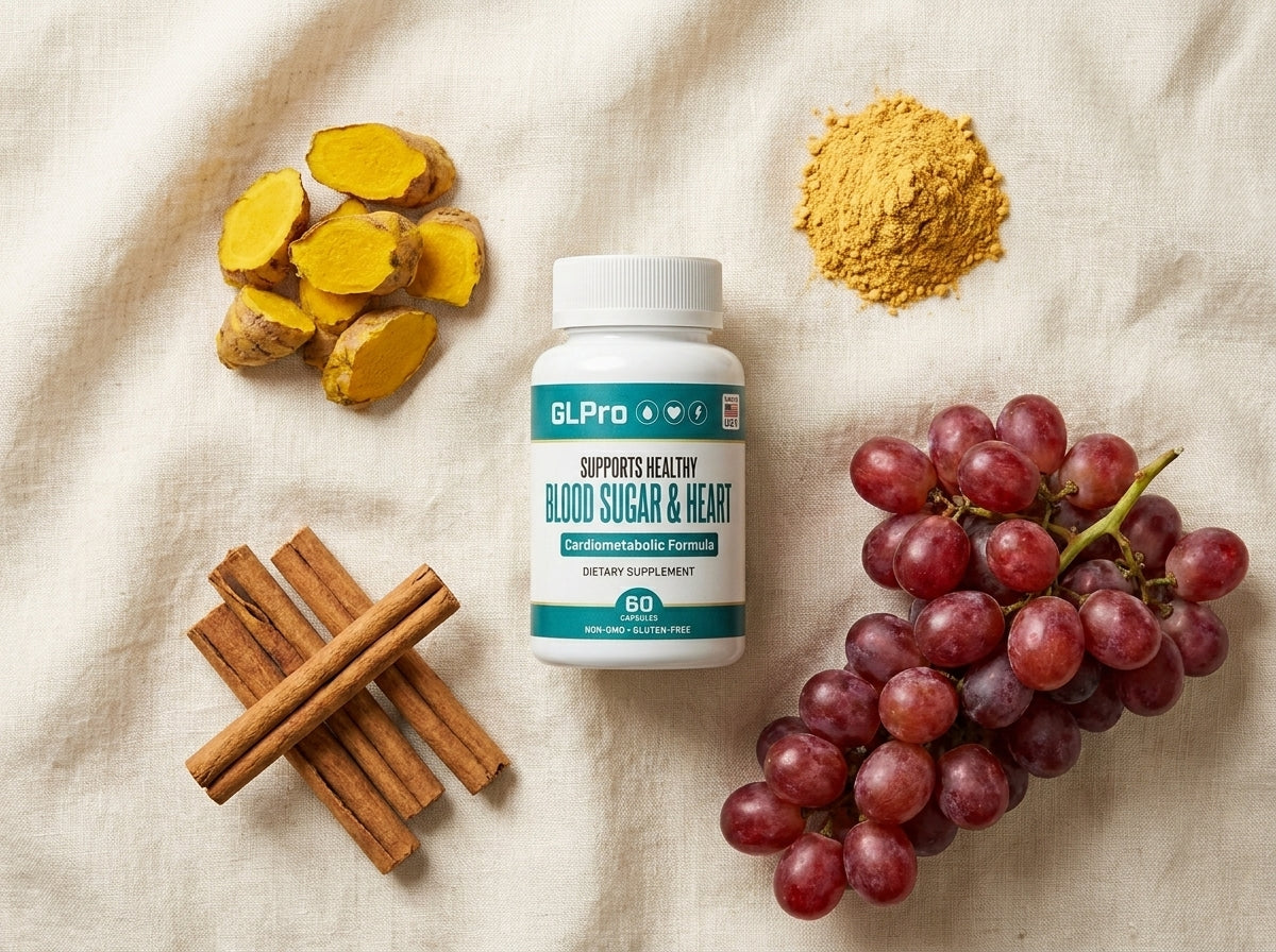 The 4 natural ingredients in GLPro